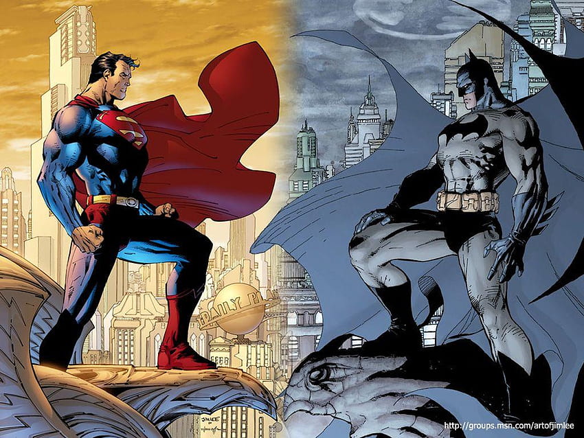 Komik Batman Dc Jim Lee Superman, batman jim lee Wallpaper HD