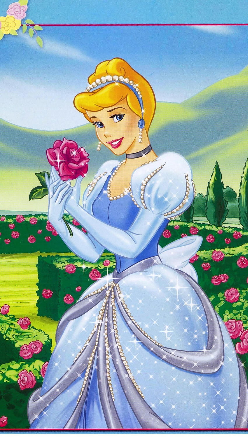 Aschenputtel-Disney-Prinzessin Iphone HD-Handy-Hintergrundbild