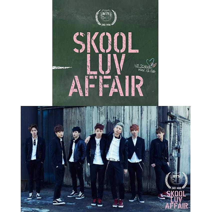 BTS Skool Luv Affair 2nd Mini Album Bangtan Boys CD+ book+ card+Gift HD phone wallpaper