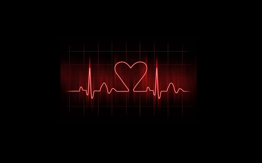 Batimentos cardíacos ao vivo, batimentos cardíacos 3d papel de parede HD