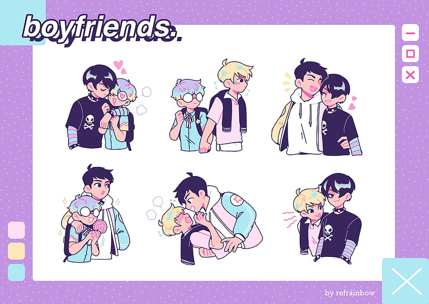 Boyfriends / Twitter, boyfriends webtoon HD wallpaper