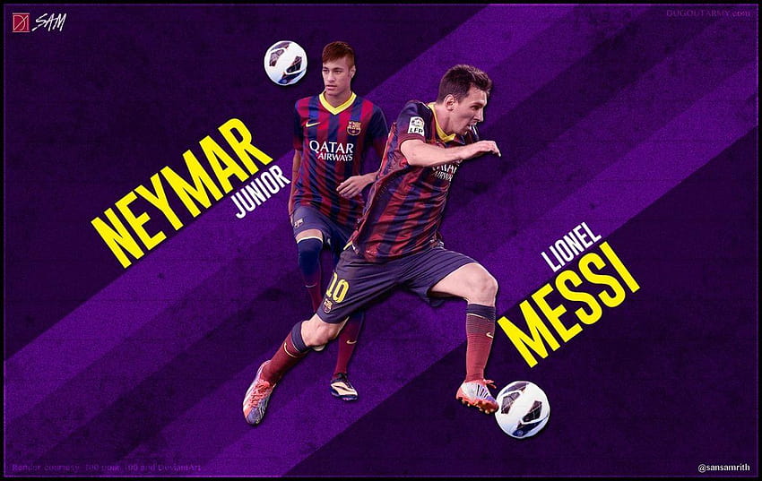 Backgrounds Barcelona Messi Neymar Neymar And Lionel Messi, neymar barcelona Wallpaper HD
