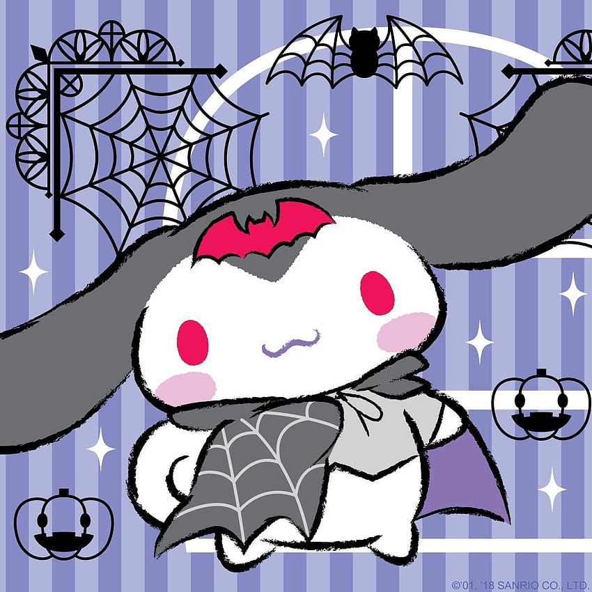 Cinnamoroll is ready for Halloween with a spooky cute costume!, cinnamoroll halloween HD phone wallpaper