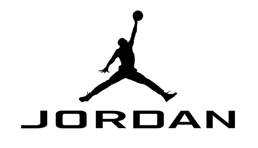 Logo Air Jordan, symbol Jordanii Tapeta HD