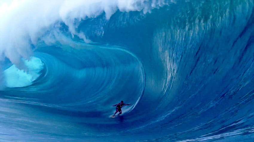 Сърфиране на тежки вълни на Teahupo'o 2013, teahupoo сърф HD тапет
