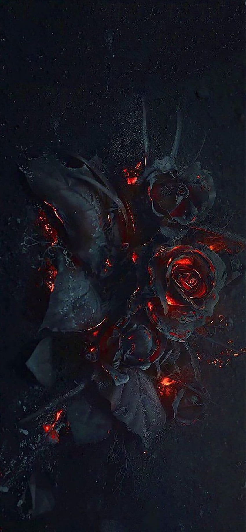 Burn this love, black gothic iphone HD phone wallpaper