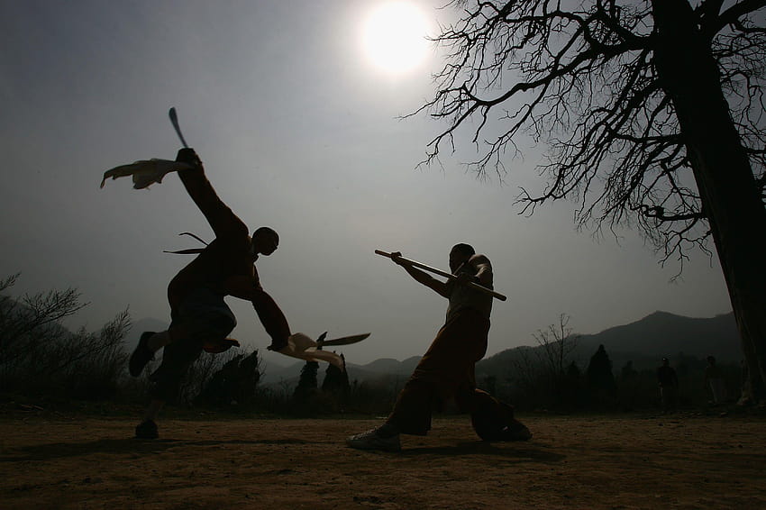 Shaolin Kung Fu, Shaolin-Mönch HD-Hintergrundbild