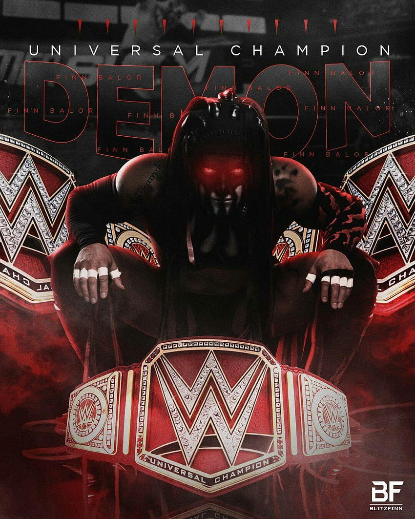 Demon King is first ever WWE Universal Champion, wwe finn balor HD phone wallpaper