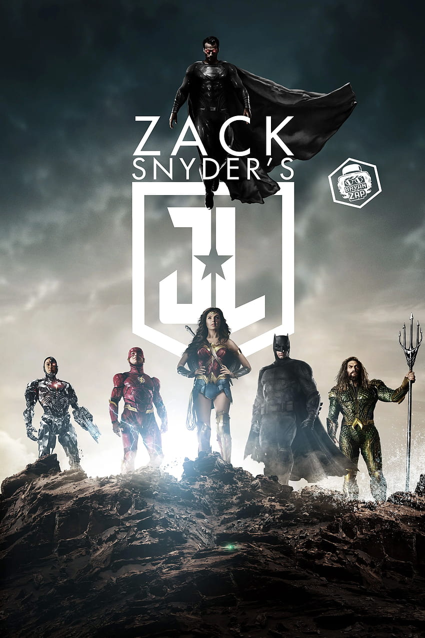 Zack Snyder's Justice League Poster FanArt , Movies, zack snyders Justice League แบทแมน วอลล์เปเปอร์โทรศัพท์ HD