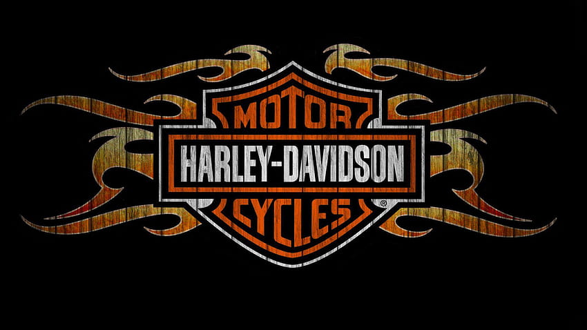 HARLEY DAVIDSON moto moto moto f, logo harley davidson fondo de pantalla