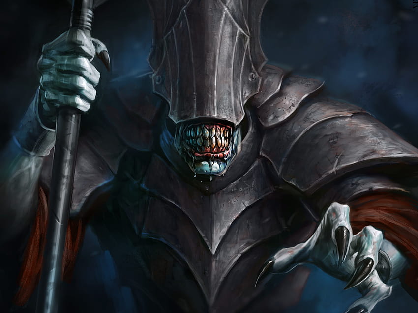 The Mouth of Sauron joins Guardians of Middle HD wallpaper