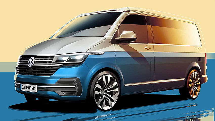 VW Transporter California 6.1 Camper Teased With Lots More Tech HD wallpaper