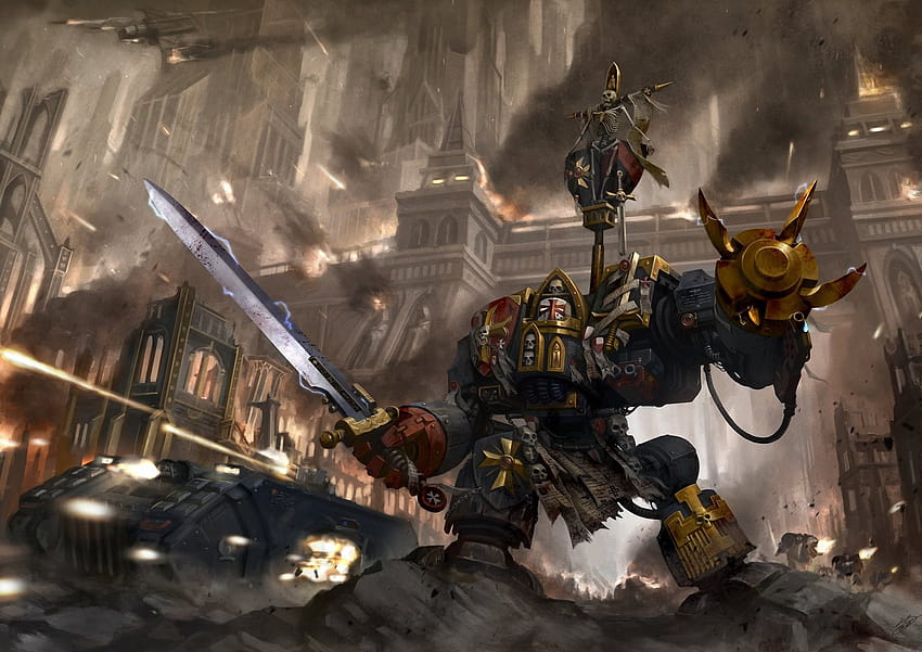 Warhammer 40k Venerable Dreadnought Art HD wallpaper | Pxfuel