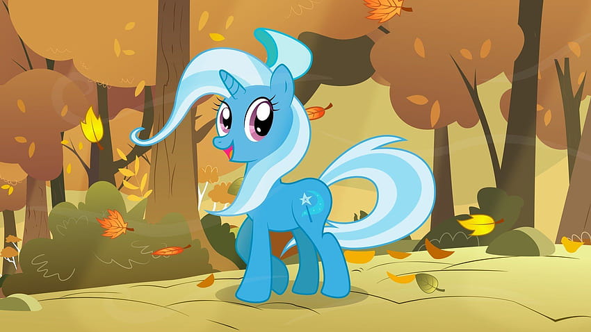 Autumn wind ponies The Great and Powerful Trixie My Little Pony: Friendship is Magic HD wallpaper