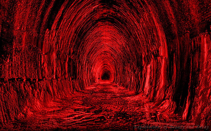 Hallway inside Hell's Castle HD wallpaper