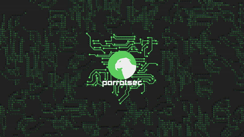 ParrotSec Logo and, parrot os HD wallpaper