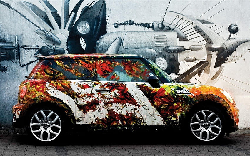 Cars : Personable ry Cars Hits Colorful Mini Cooper 高画質の壁紙