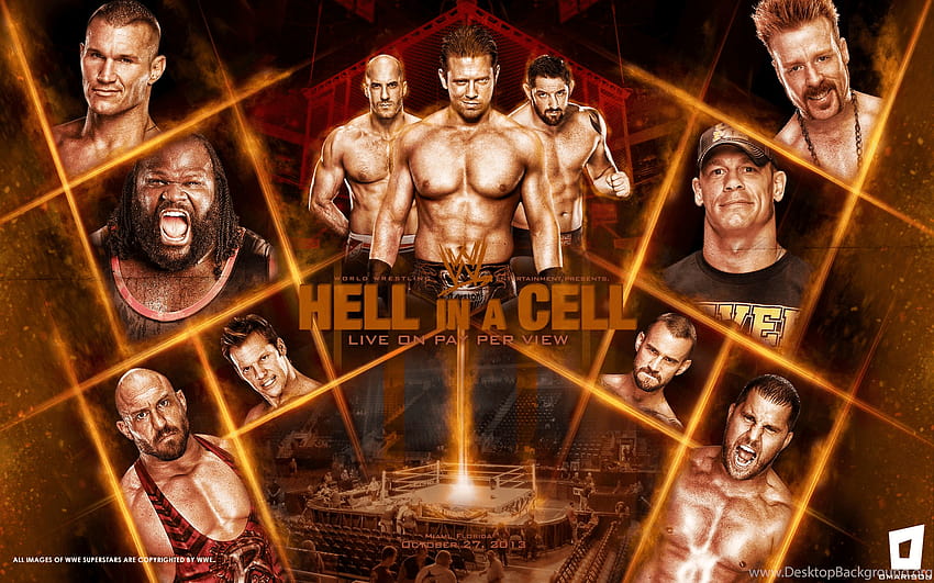 WWE Hell In A Cell 2013 By Omarison On DeviantArt, wwe evolution HD wallpaper