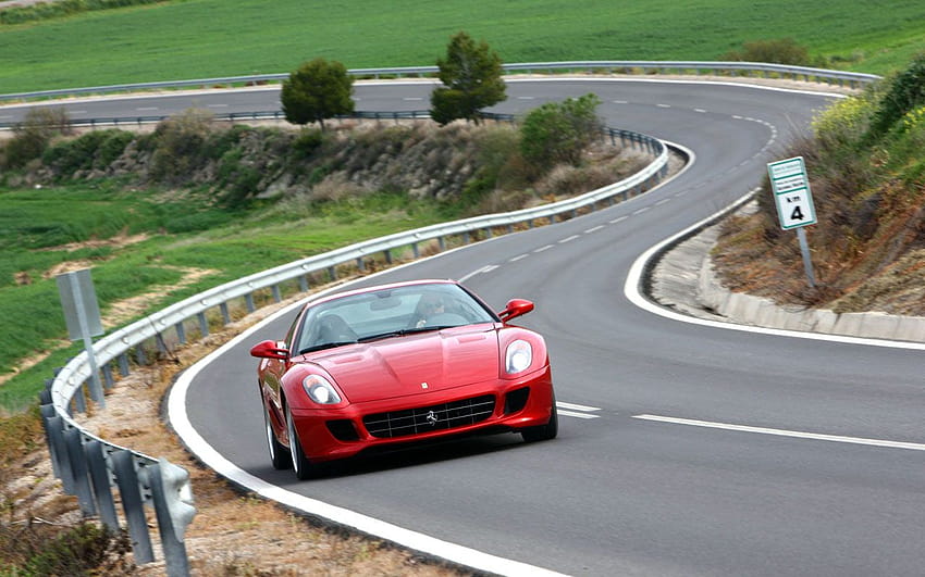 Ferrari 599 GTB Fiorano Ultra, mobil mewah Wallpaper HD