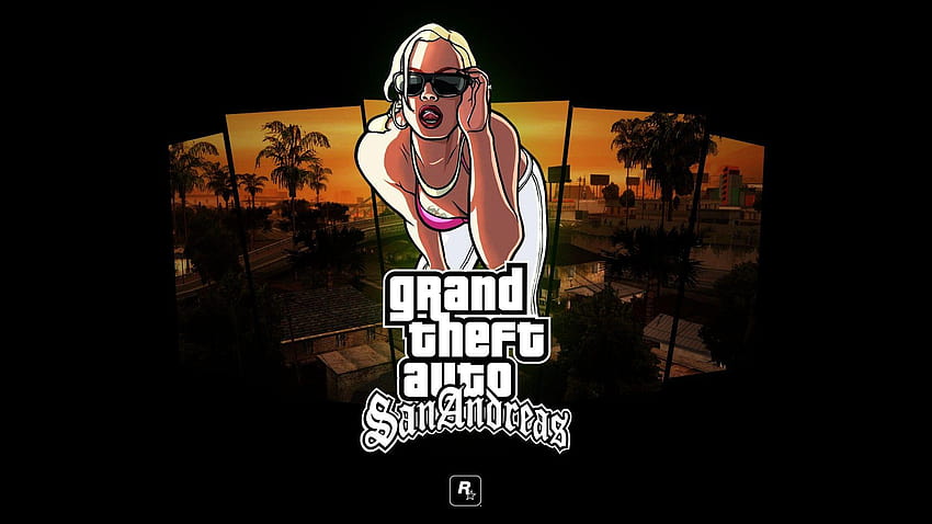 Gta San Andreas, Gry, Tła, Grand Theft Auto San Andreas Tapeta HD