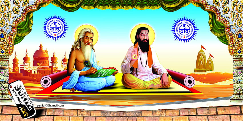 Guru Ravidass ji valmiki ji, Sant Ravidas HD-Hintergrundbild