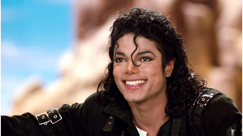 In alto Michael Jackson, il sorriso di Michael Jackson Sfondo HD