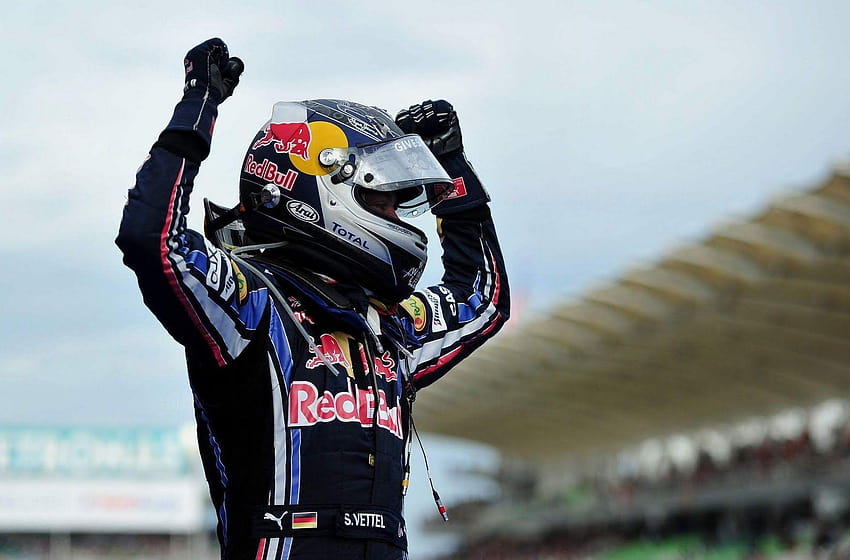 Sebastian Vettel: pilota di Formula 1 ~ Leggende dello sport Sfondo HD