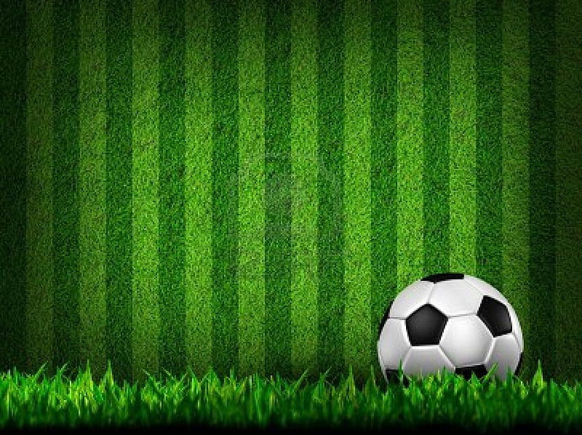 Football grass, cartoon soccer HD wallpaper | Pxfuel