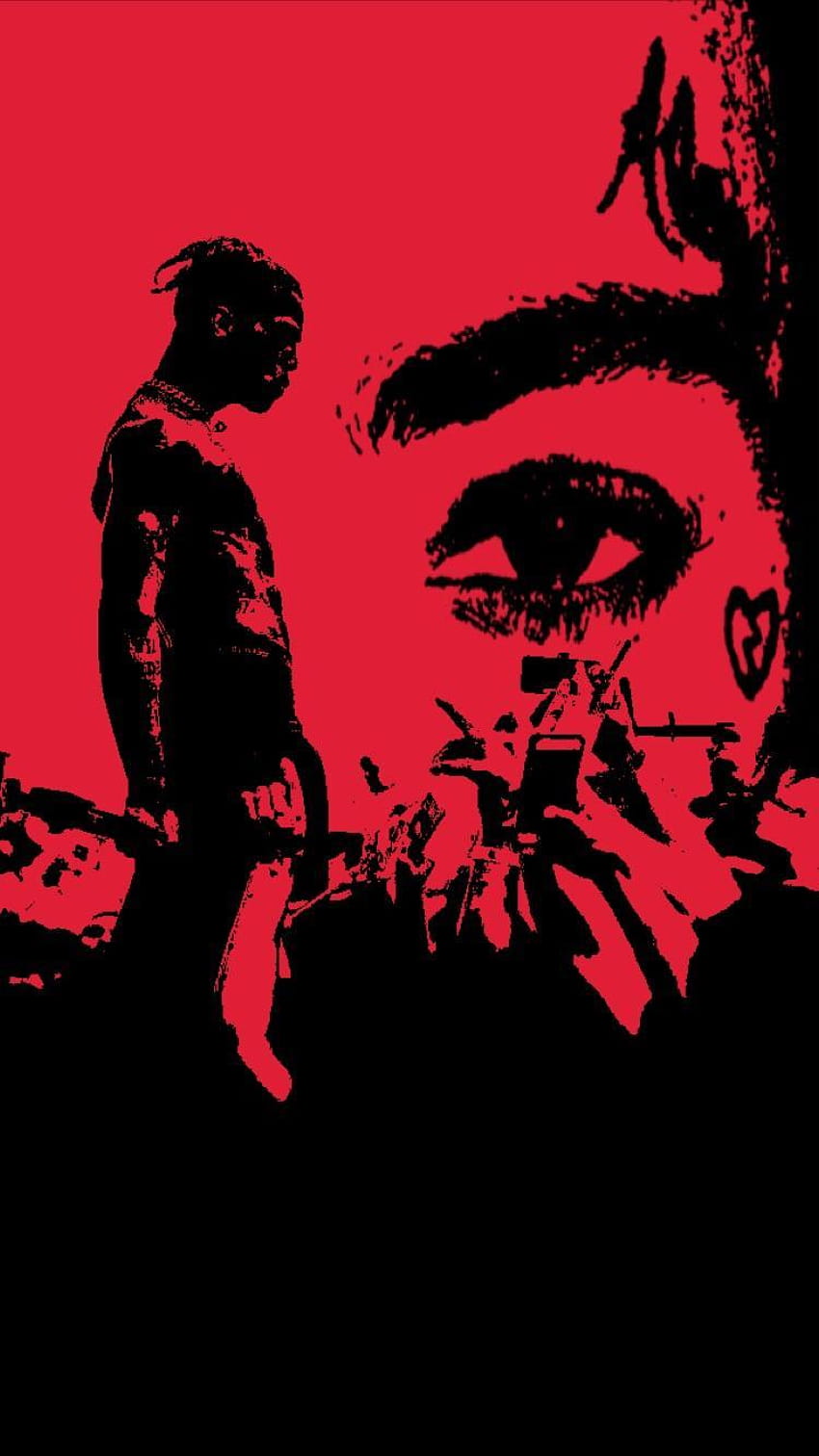 XXXTentacion Revenge, xxxtentacion red HD phone wallpaper