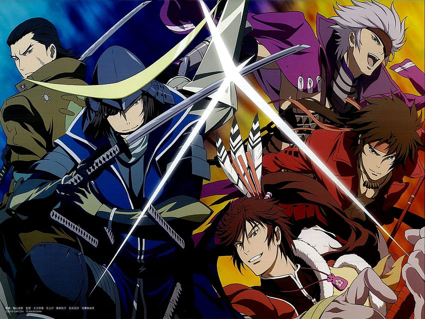 The Designs of the Main 7 Cast are Revealed for the Gakuen Basara Anime   AniME