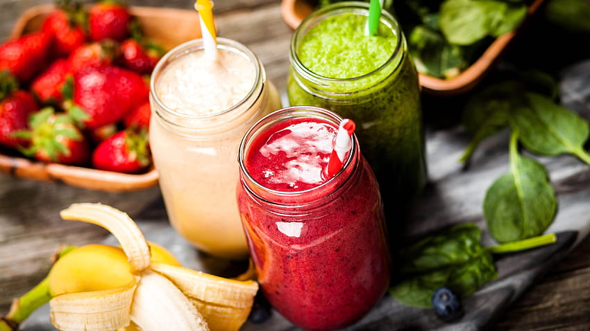 Fruit Smoothies U HD wallpaper