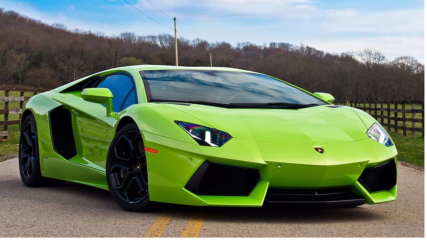 Lamborghini verde, lambo verde oscuro fondo de pantalla | Pxfuel