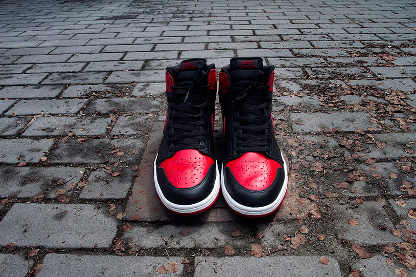 Wednesdays: Air Jordan I, jordan bred HD wallpaper