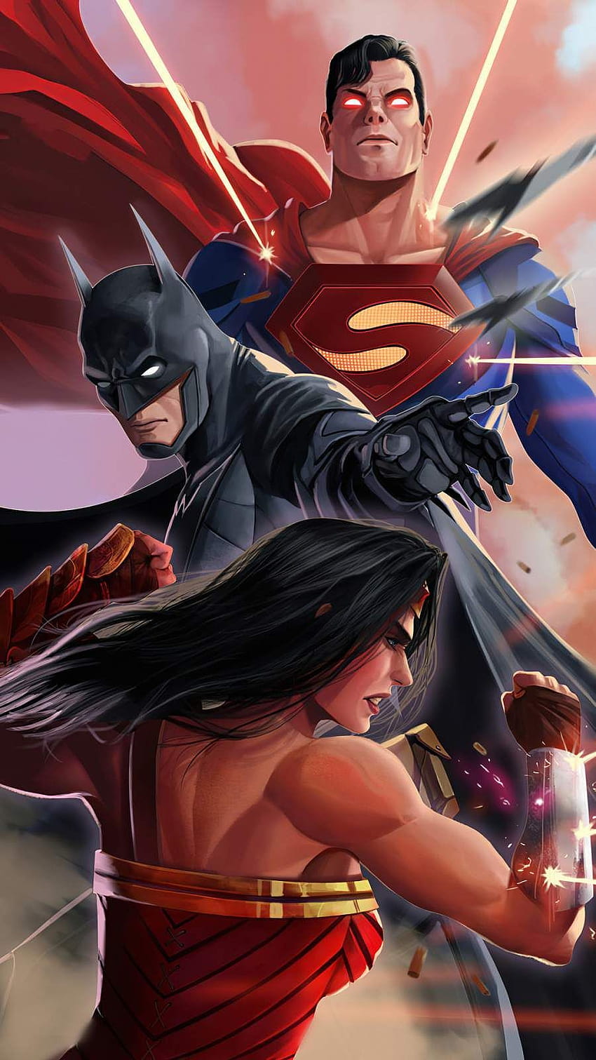 DC Superheroes iPhone, dc trinity HD phone wallpaper