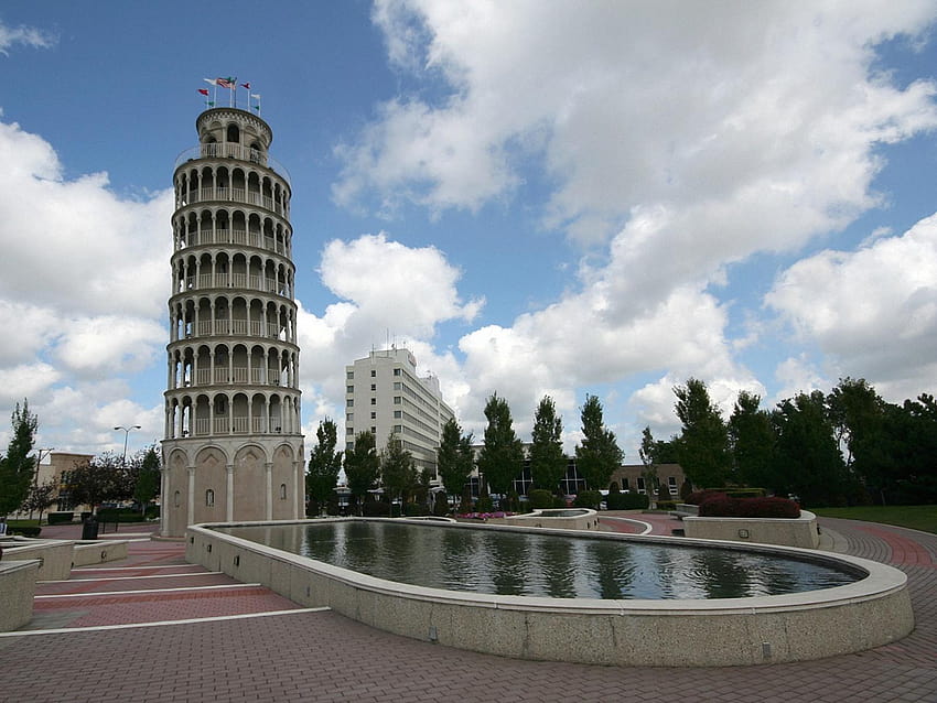 Schiefer Turm von Pisa HD-Hintergrundbild