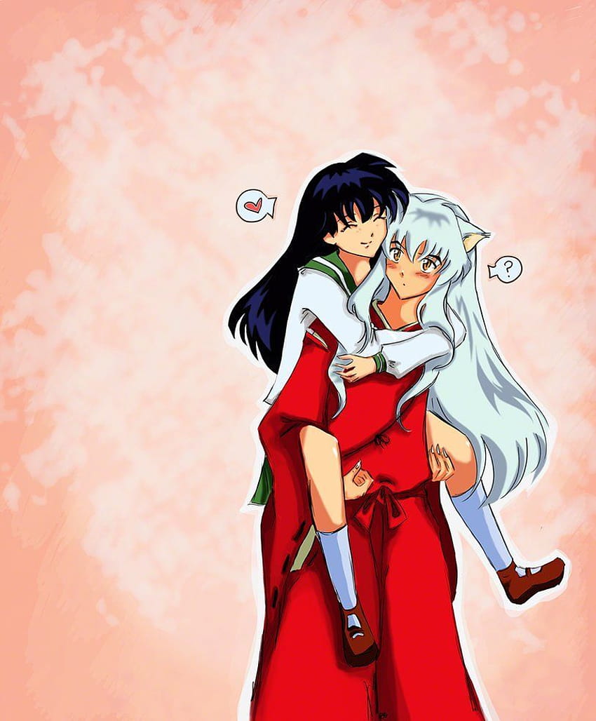 Romantic Anime Inuyasha HD phone wallpaper