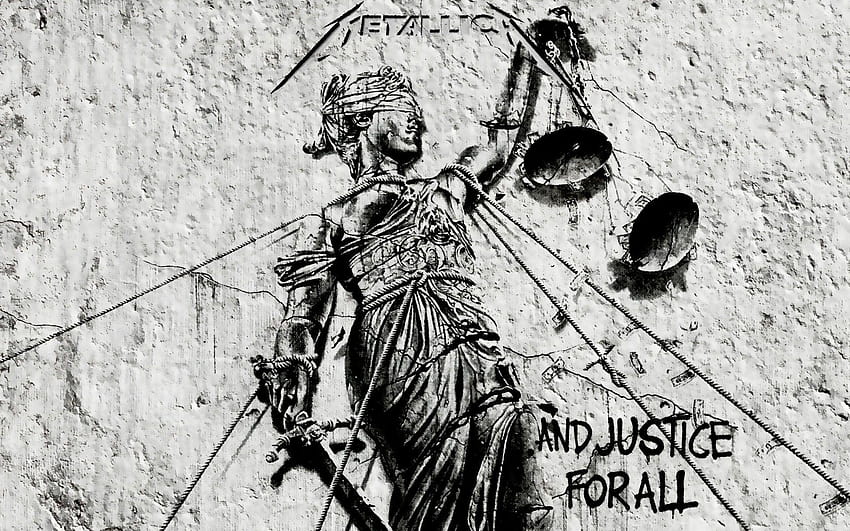 Lady justice, heavy metal HD wallpaper