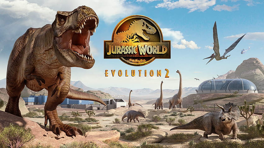 Jurassic World Evolution 2 Обявена, Jurassic World evolution t rex HD тапет