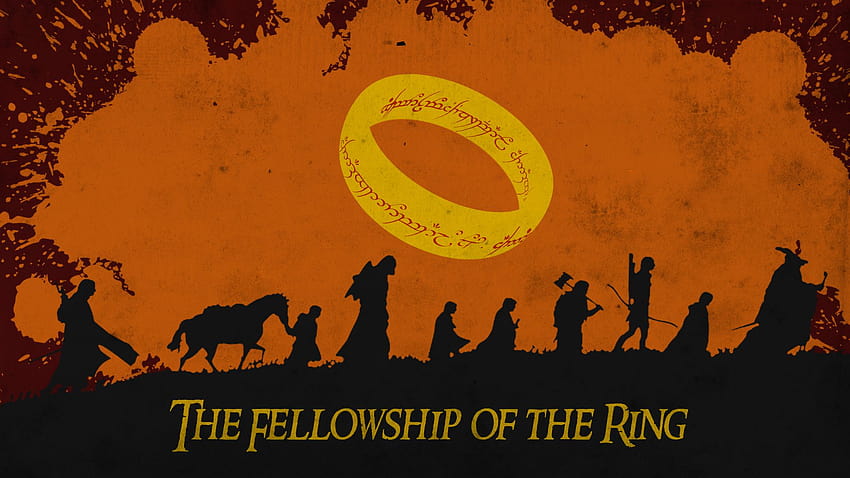 Fellowship of the Rings ⎢wallpaper | Lord of the rings, The hobbit,  Fellowship of the ring