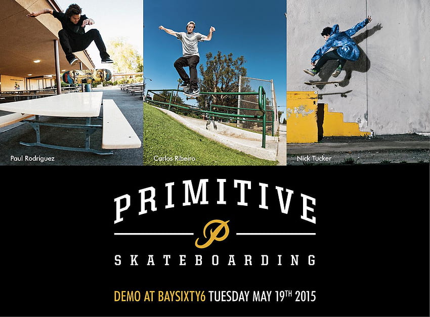 Primitive Skateboards Demo at Bay 66 HD wallpaper