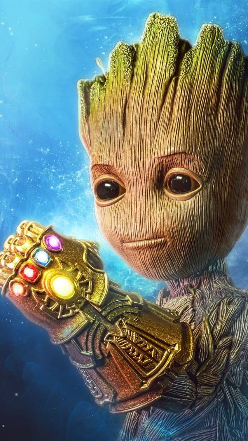 Baby Groot Funny by Messi10509, cute baby groot guardians of the galaxy HD phone wallpaper
