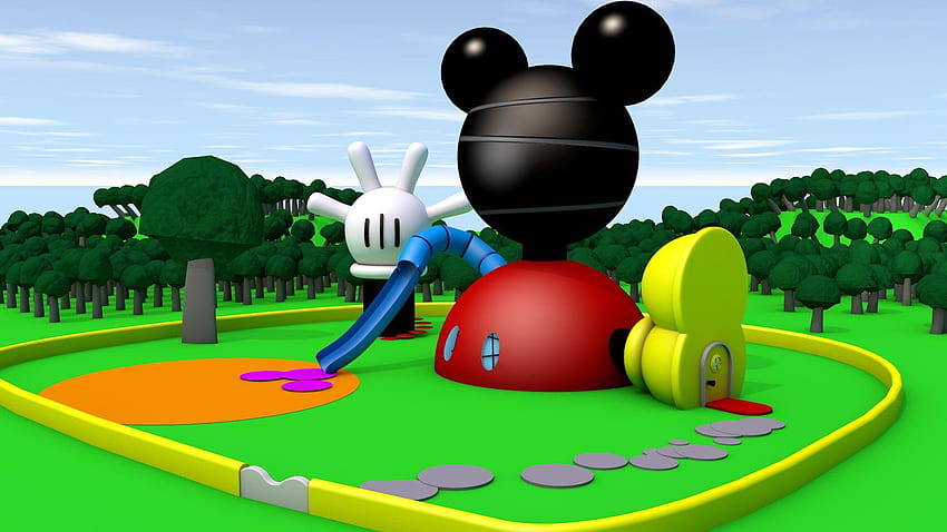 mickey mouse clubhouse arrière-plans 4 Fond d'écran HD
