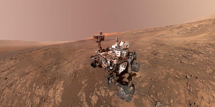 El rover Mars Curiosity de la NASA cumple 6 años: Cerca, rover de oportunidad fondo de pantalla