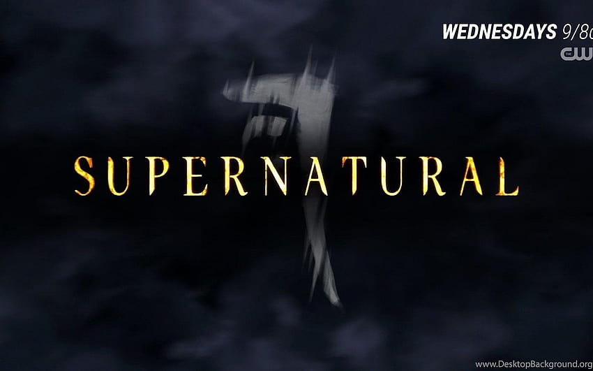Logo Supernatural Backgrounds, supernatural 8 season HD wallpaper