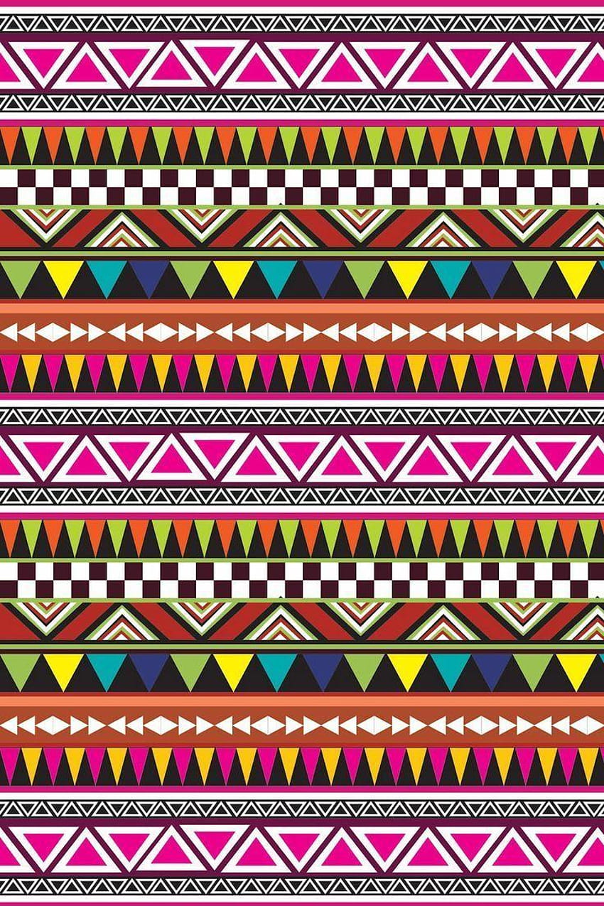 Imprimé tribal Tribal tribal partout Pinterest Couleurs, couleur tribale Fond d'écran de téléphone HD