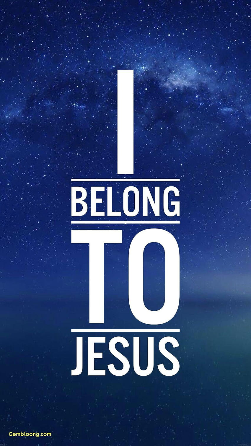 Amazing Jesus Unique I Belong to Jesus …, jésus pour téléphones mobiles Fond d'écran de téléphone HD