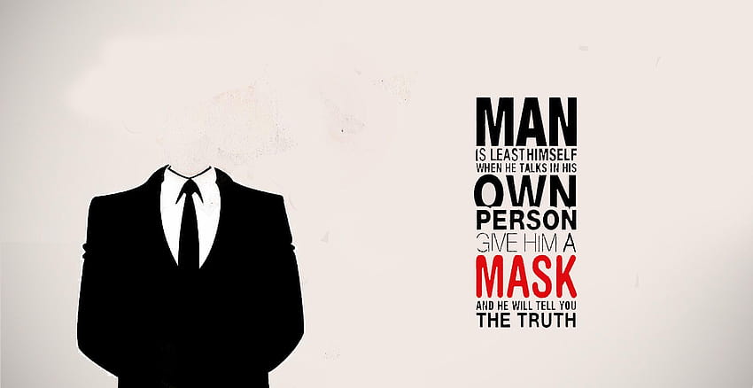 Anonymous / Oscar Wilde quote HD wallpaper