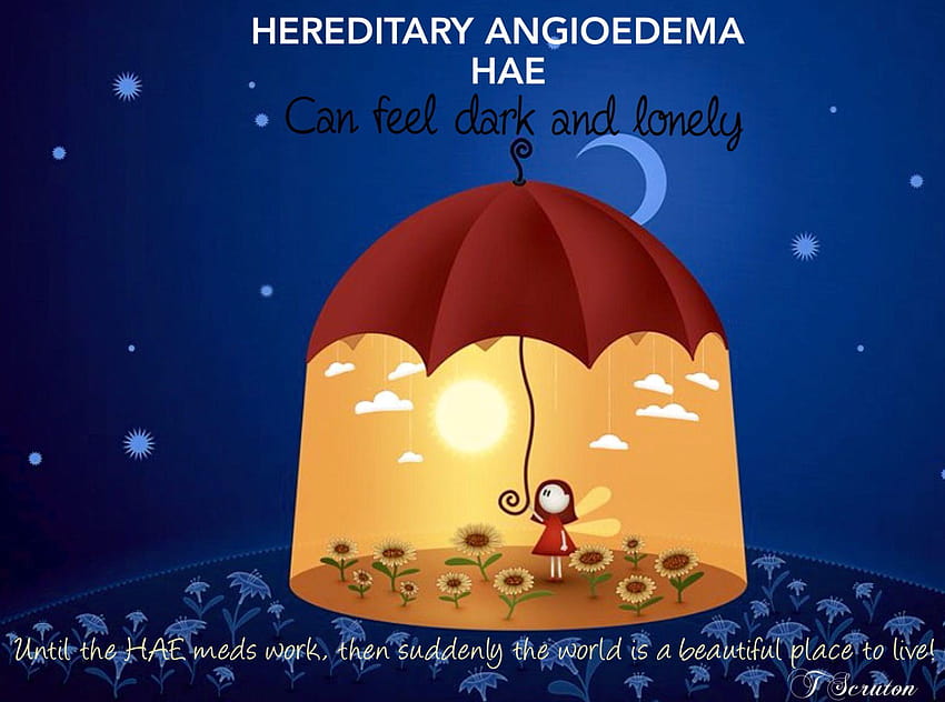 HAE, hereditary Angioedema, chronic illness, rare disease HD wallpaper