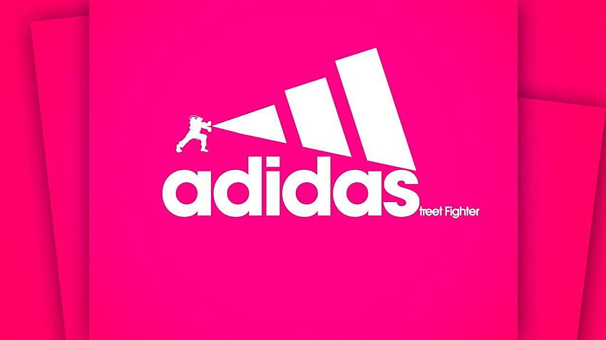 Adidas bosslogic pink backgrounds fighters, pink adidas HD wallpaper