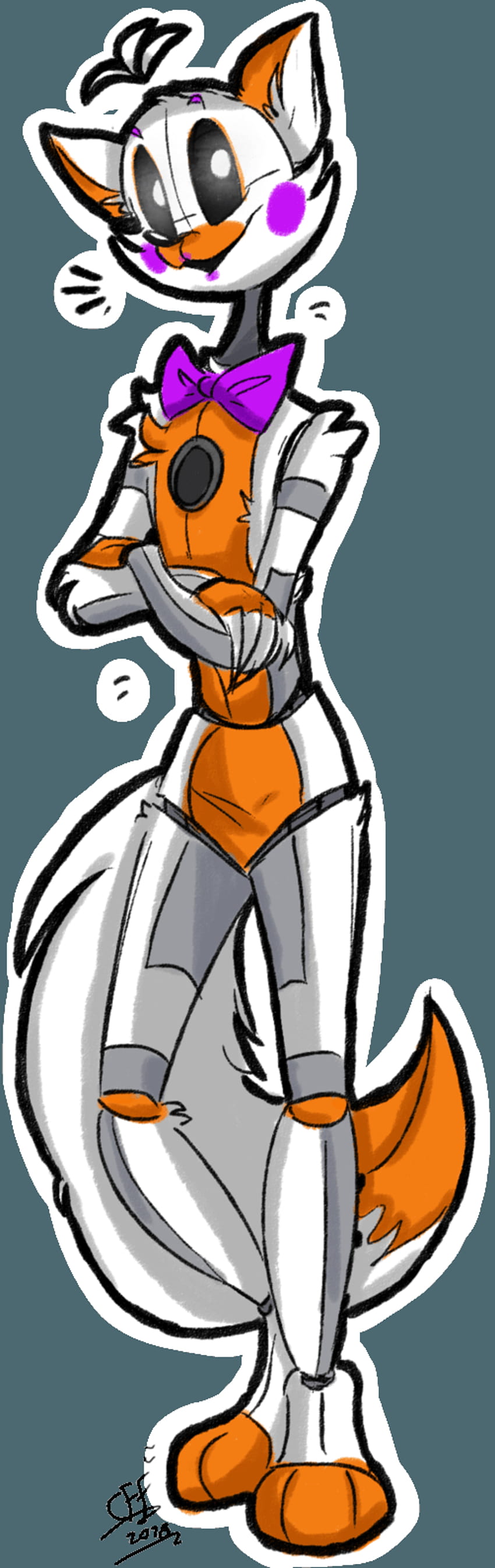 Sister Location Lolbit Drawings, HD Png Download , Transparent Png Image -  PNGitem